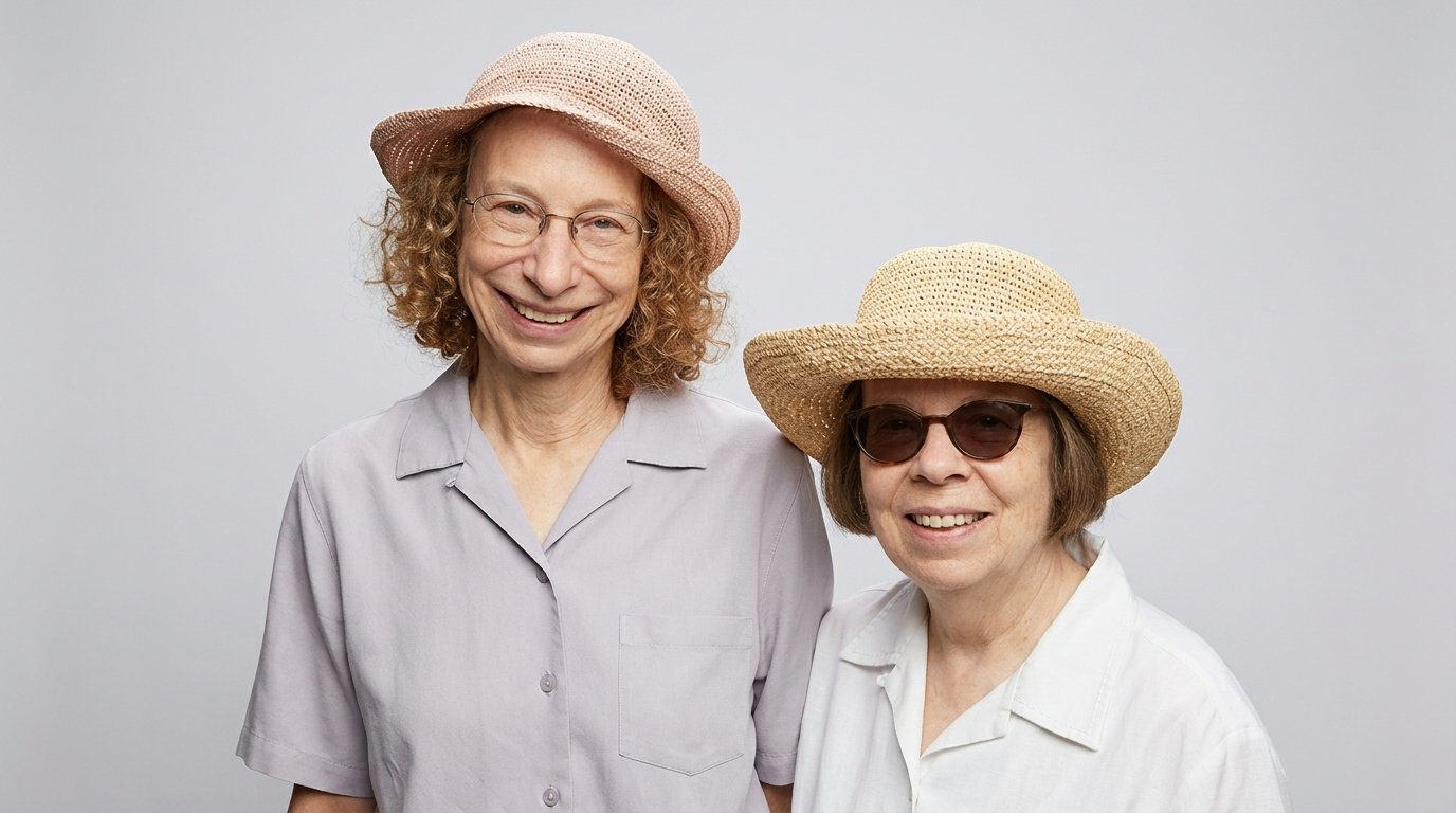 Karen Kline and Linda Hunt